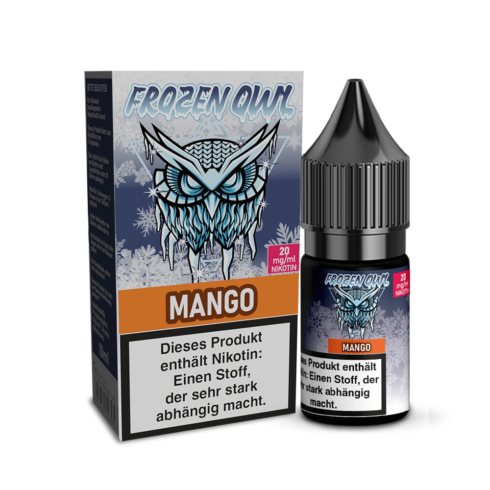Frozen OWL - Nikotinsalz Liquid - 10ml - Mango - 10ml - 20mg Frozen OWL - Nikotinsalz Liquid - 10ml - Mango - 10ml - 20mg