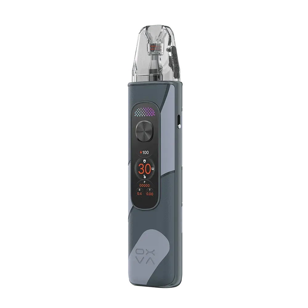 OXVA Xlim Pro 4 Pod Kit Glacier Grey Leather OXVA Xlim Pro 4 Pod Kit Glacier Grey Leather