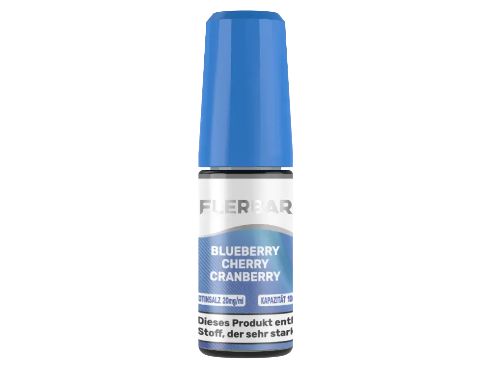 Flerbar - Nikotinsalz Liquid - 10ml - Blueberry Cherry Cranberry - 20mg