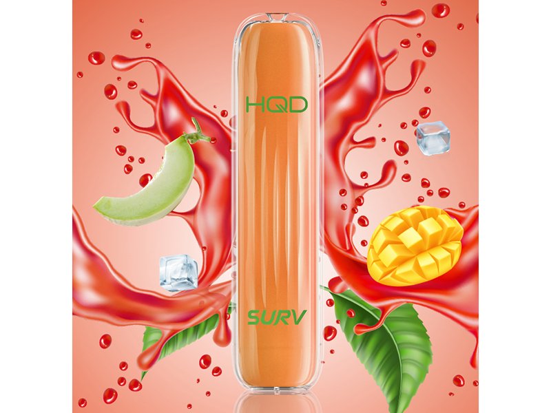 HQD - SURV - Einweg E-Zigarette - Mango Melon Ice - 20mg HQD - SURV - Einweg E-Zigarette - Mango Melon Ice - 20mg