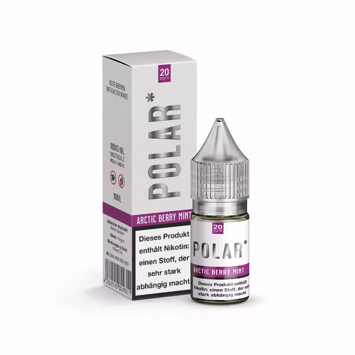 Polar Nikotinsalz-Liquid Arctic Berry Mint 10ml 20mg Polar Nikotinsalz-Liquid Arctic Berry Mint 10ml 20mg