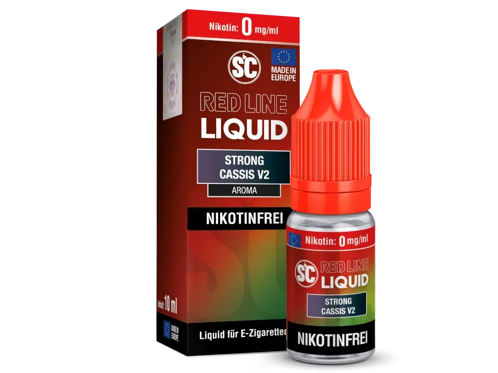 SC Red Line - Nikotinsalzliquid - 10ml - 0mg - Strong Cassis V2