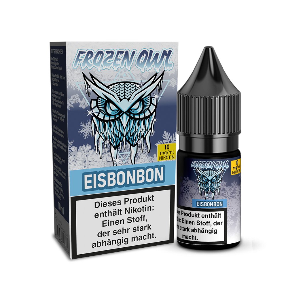 Frozen OWL - Nikotinsalz Liquid - 10ml - Eisbonbon - 10ml - 10mg