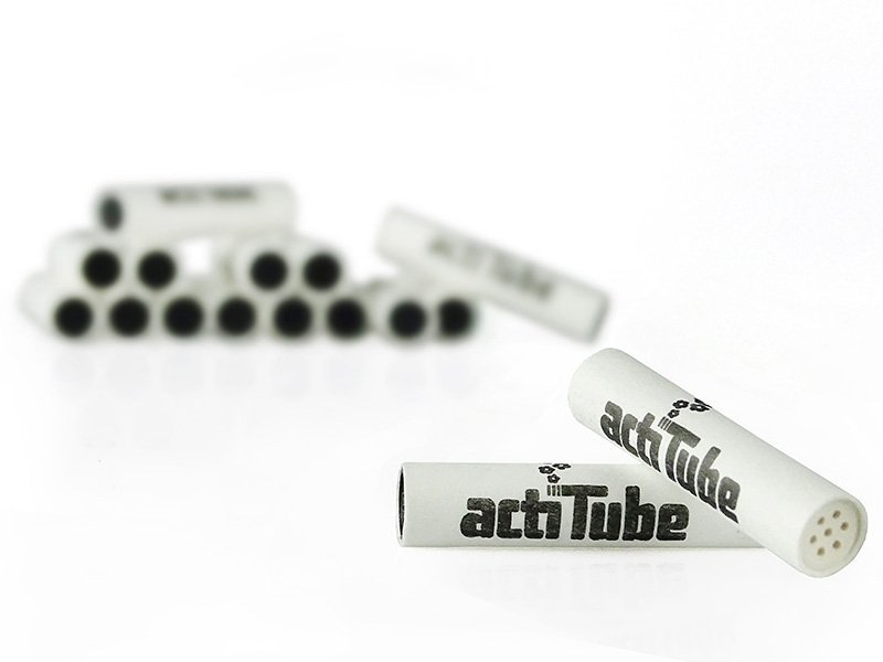 actiTube - Aktivkohlefilter - Ø 8 mm - 100 Stück