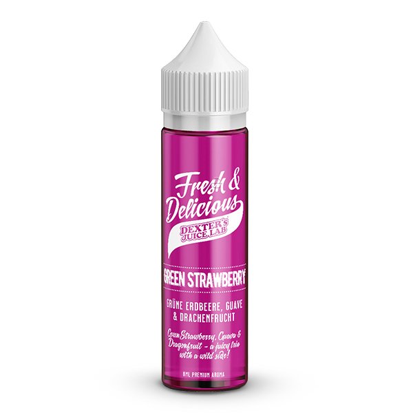 Dexter's Juice Lab - Fresh & Delicous - Green Strawberry - Aroma - 8ml Dexter's Juice Lab - Fresh & Delicous - Green Strawberry - Aroma - 8ml