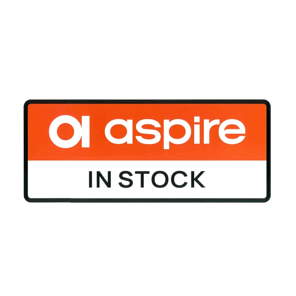 Aspire - Aufkleber - In Stock - 35x15cm Aspire - Aufkleber - In Stock - 35x15cm