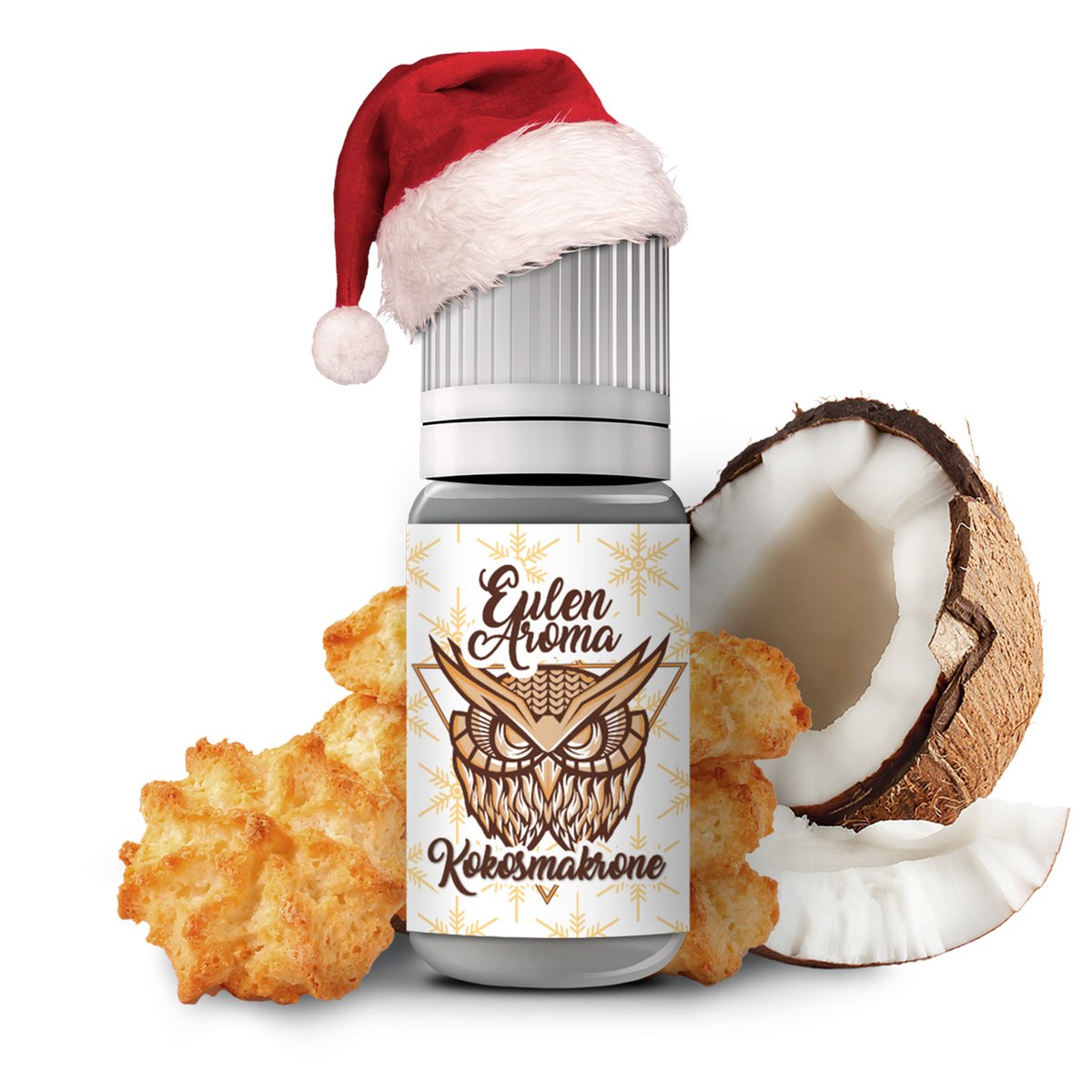 Eulen Aroma - Kokosmakrone - Aroma - 10ml Eulen Aroma - Kokosmakrone - Aroma - 10ml
