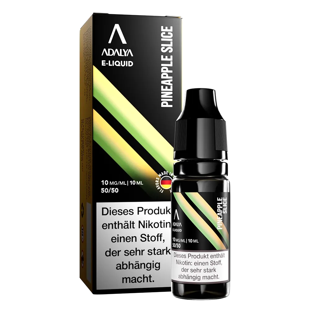 Adalya - Nikotinsalz Liquid - 10ml - Pineapple Slice - 10mg Adalya - Nikotinsalz Liquid - 10ml - Pineapple Slice - 10mg
