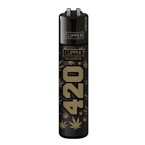 clipper-feuerzeug-420-collection-4v4 Clipper - Feuerzeug - 420 Collection - 4v4 - wiederverwendbar