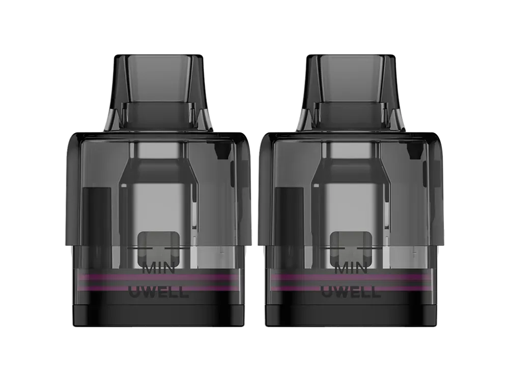 Uwell - Typhos - Dual Mesh Pod Tank Verdampfer - 6ml - 2er Paket - Side-Fill - 0.3 Ohm