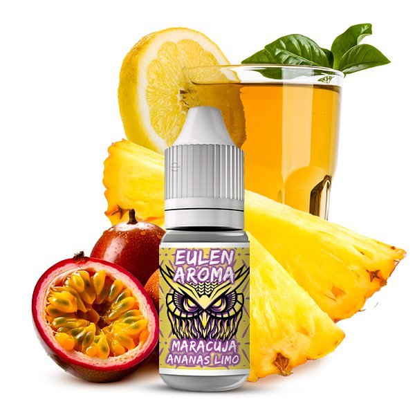 Eulen Aroma - Maracuja Ananas Limo - Aroma - 10ml Eulen Aroma - Maracuja Ananas Limo - Aroma - 10ml