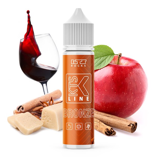 KTS - Line - Aroma - 10ml - Bronze | Inhalt : 10ml | Nikotinstärke : 0mg | Paketgröße : 1er Packung