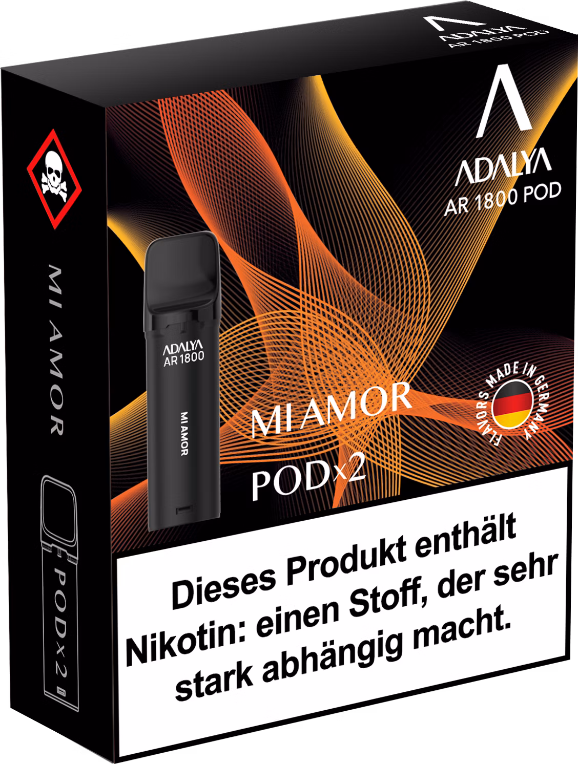 Adalya - Alpha Prefilled Pod - 2ml - 2er Pack - Mi Amor