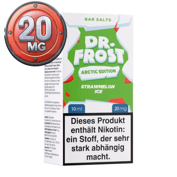 dr-frost-arctic-edition-strawmelon-ice-nic-20mg1 Dr. Frost - Arctic Edition Strawmelon Ice - Nikotinsalz Liquid - 10ml - 20mg