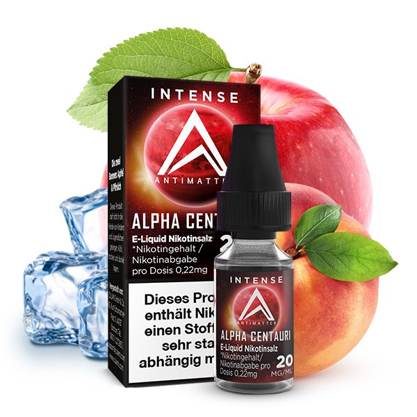 Antimatter - Intense - Alpha Centauri - Nikotinsalz Liquid - 10ml - 10mg