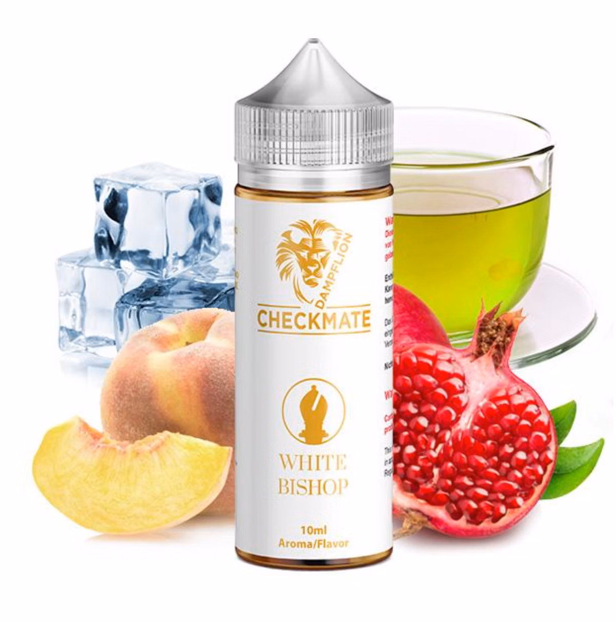 Aroma - Dampflion - Checkmate - White Bishop - 10ml - mit Steuerbanderole