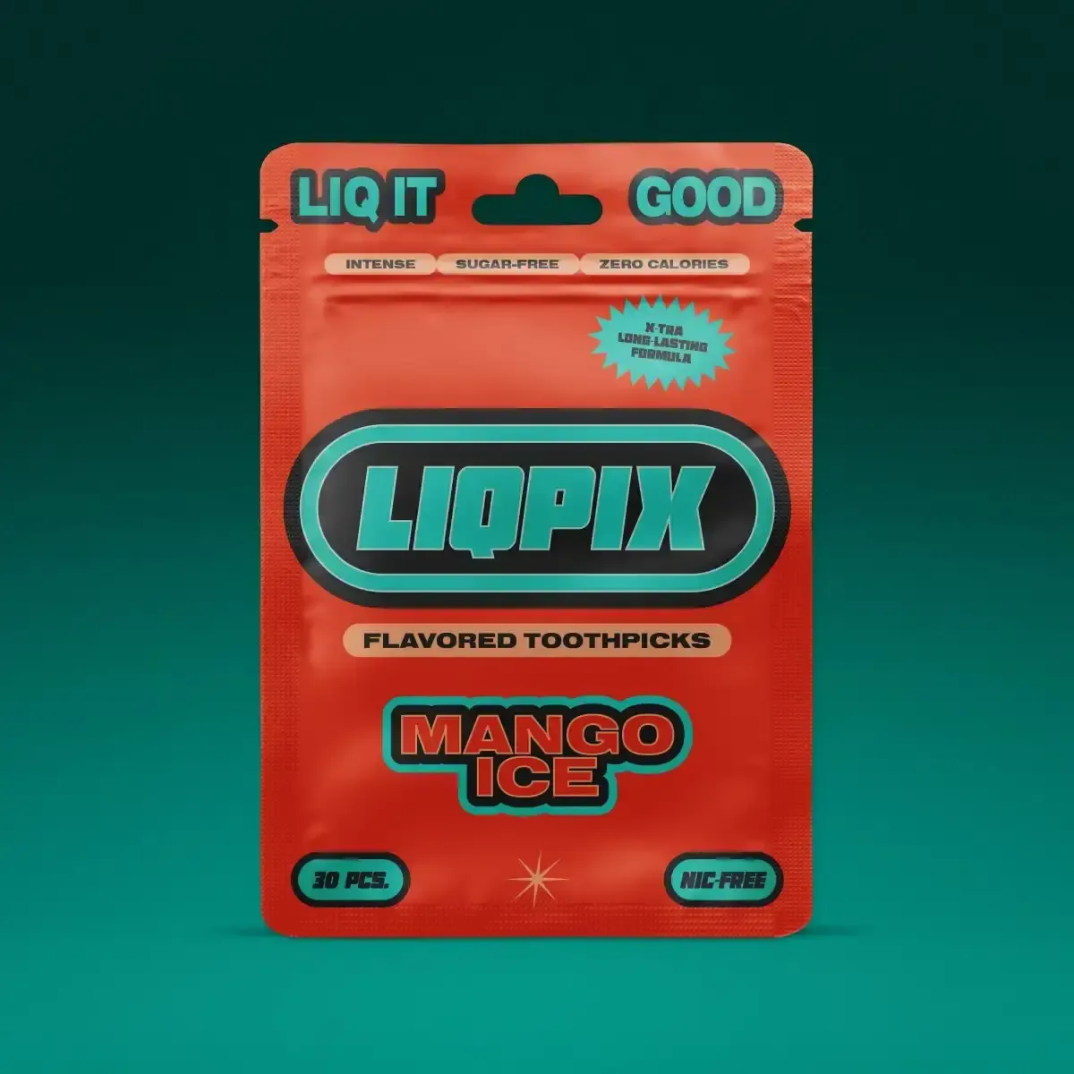 LiqPix Zahnstocher Mango Ice 30 Stück LiqPix Zahnstocher Mango Ice 30 Stück