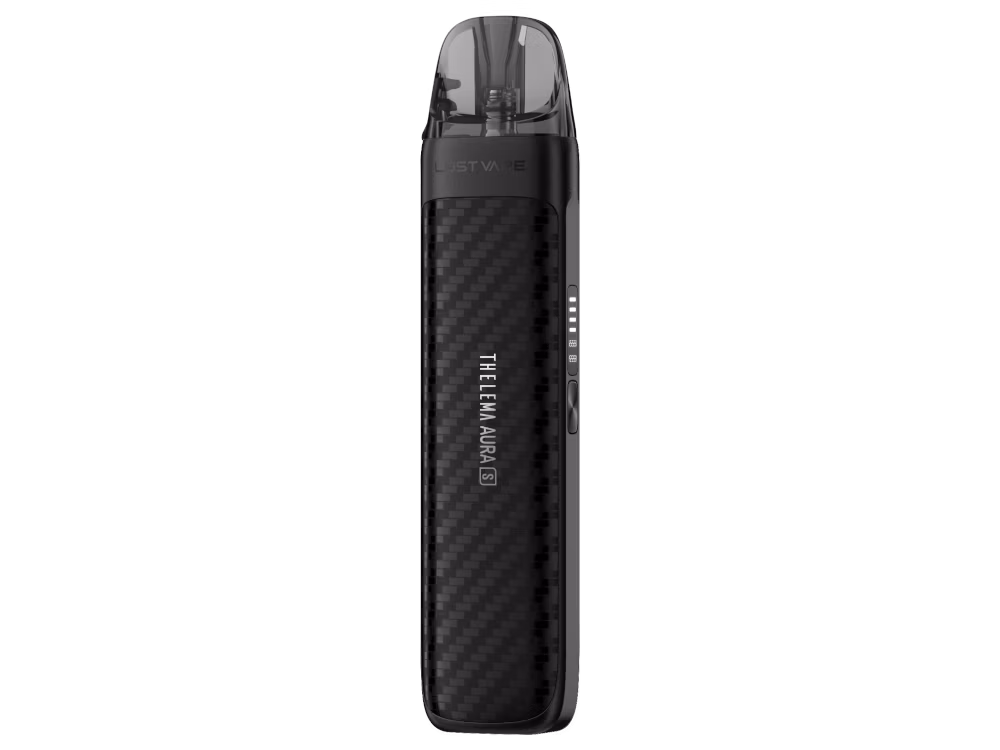 Lost Vape - Thelema Aura S - Pod Kit - Carbon Black Lost Vape - Thelema Aura S - Pod Kit - Carbon Black