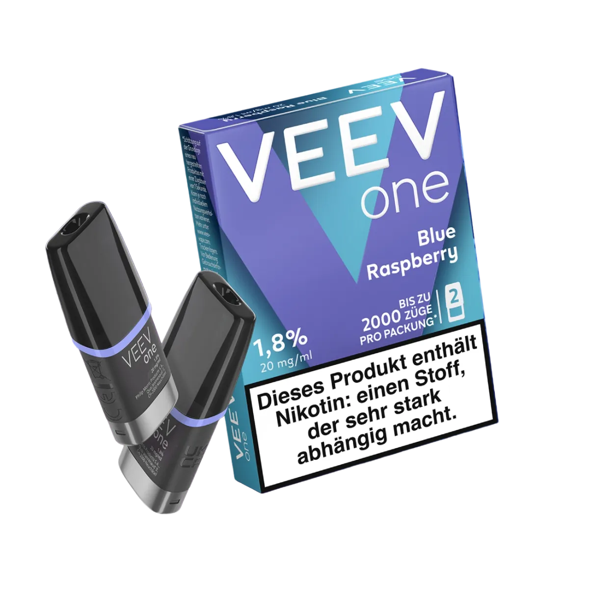 VEEV - ONE - Prefilled Pod - 2ml - Blue Raspberry
