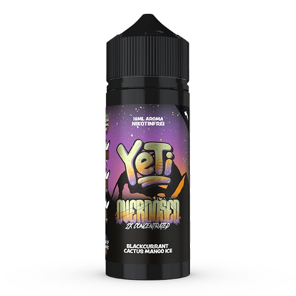 Yeti Overdosed - Mango Blackcurrant Cactus Mango Ice - Aroma - 10ml Yeti Overdosed - Mango Blackcurrant Cactus Mango Ice - Aroma - 10ml