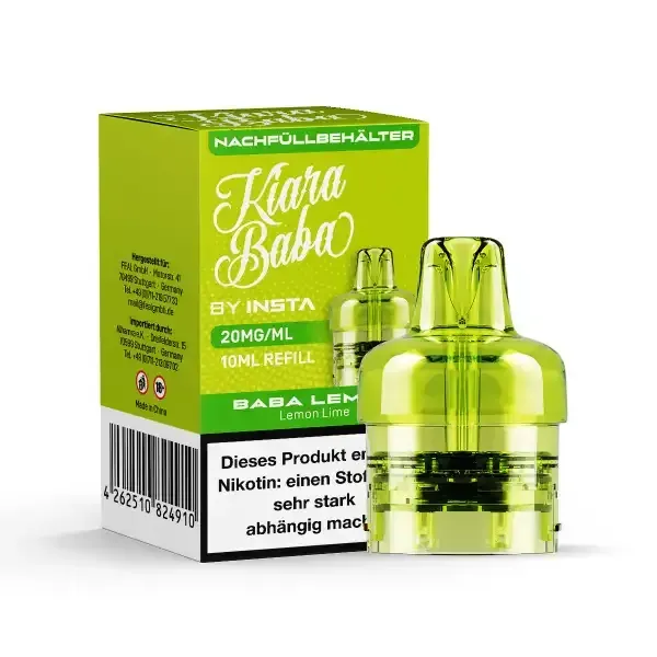 KIARABABA - Nachfülltank - 10ml - Baba Lemon