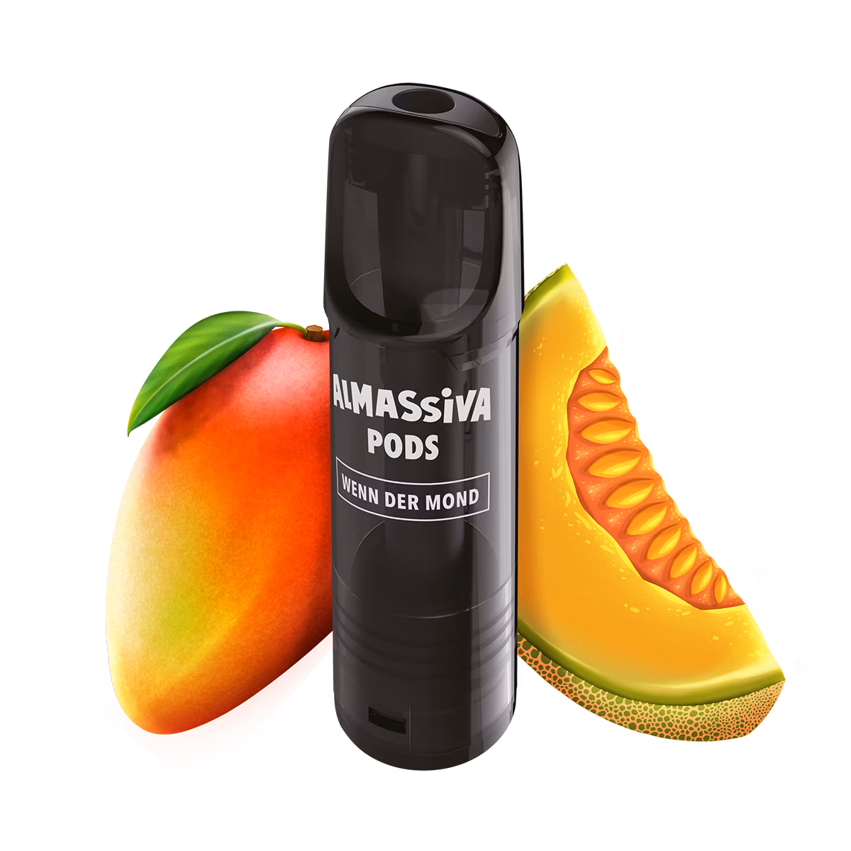 Al Massiva - Prefilled Pod - 2ml - 2er Pack - Wenn der Mond - 17mg Al Massiva - Prefilled Pod - 2ml - 2er Pack - Wenn der Mond - 17mg