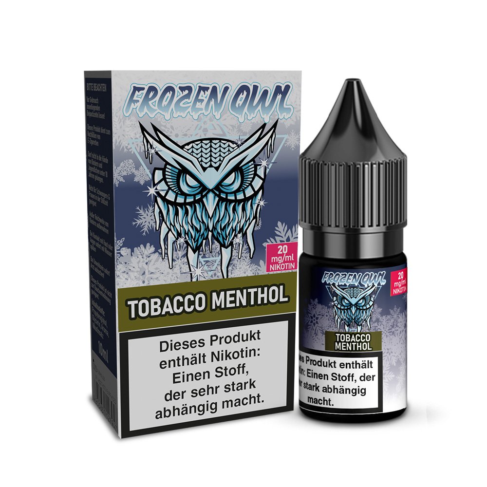 Frozen OWL - Nikotinsalz Liquid - 10ml - Tobacco Menthol - 10ml - 20mg Frozen OWL - Nikotinsalz Liquid - 10ml - Tobacco Menthol - 10ml - 20mg
