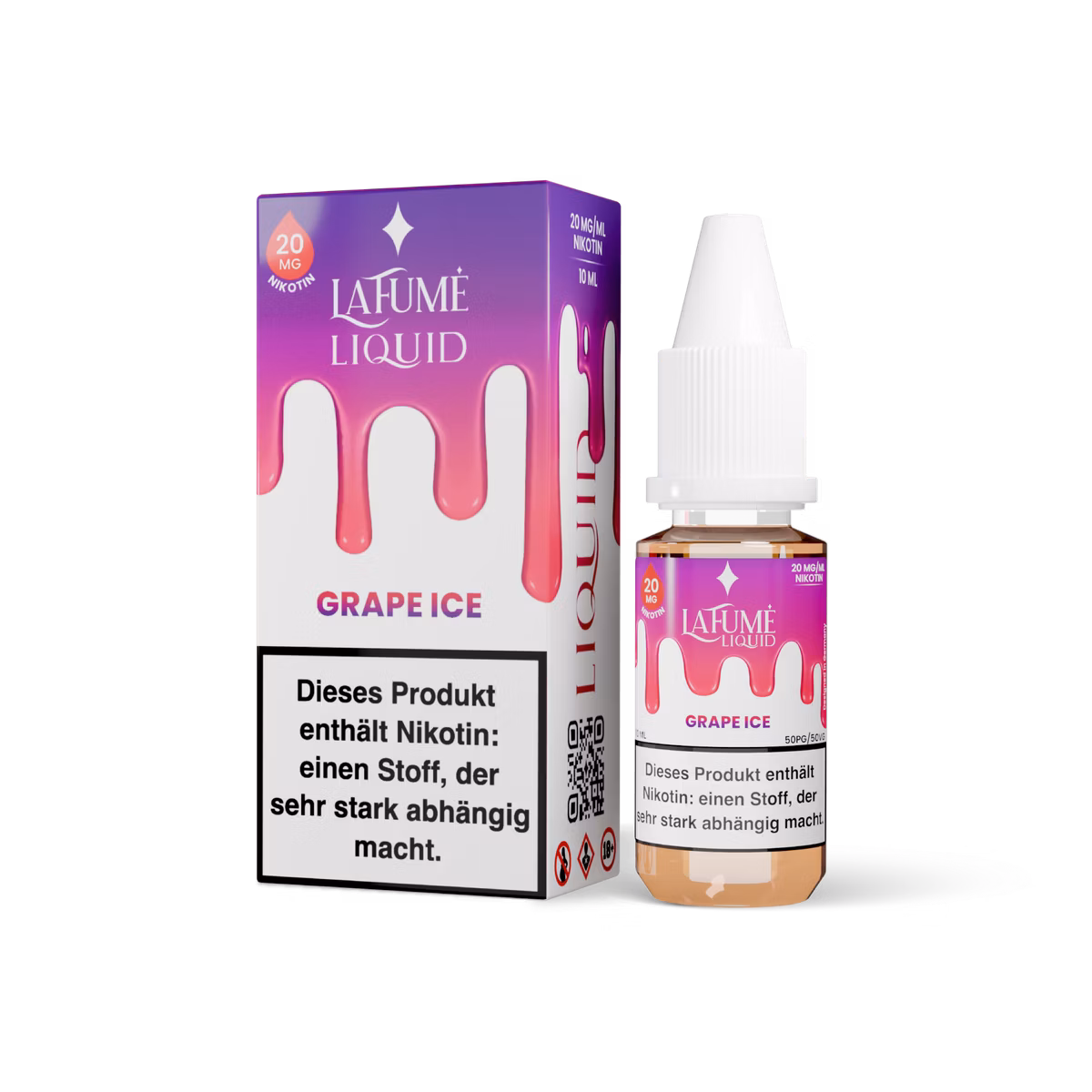 La Fume - Nikotinsalz-Liquid - Grape Ice - 10ml - 20mg