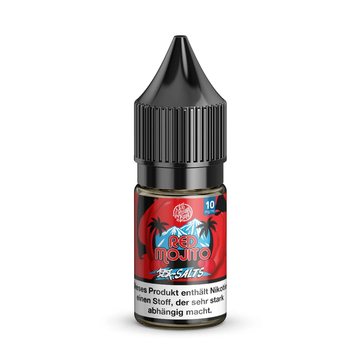 187 Straßenbande - Nikotinsalz-Liquids - 10ml - Red Mojito | Nikotinsalz-Stärke : 10mg | Paketgröße : 1er Packung