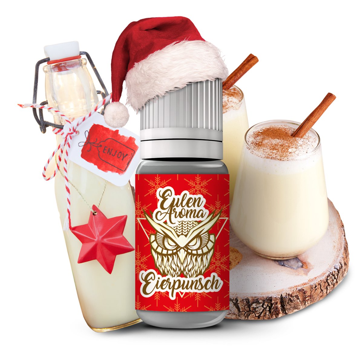 Eulen Aroma - Eierpunsch - Aroma - 10ml Eulen Aroma - Eierpunsch - Aroma - 10ml