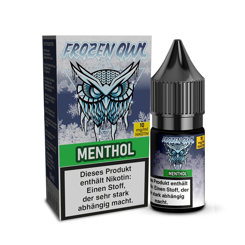 Frozen OWL - Nikotinsalz Liquid - 10ml - Menthol - 10ml - 10mg Frozen OWL - Nikotinsalz Liquid - 10ml - Menthol - 10ml - 10mg