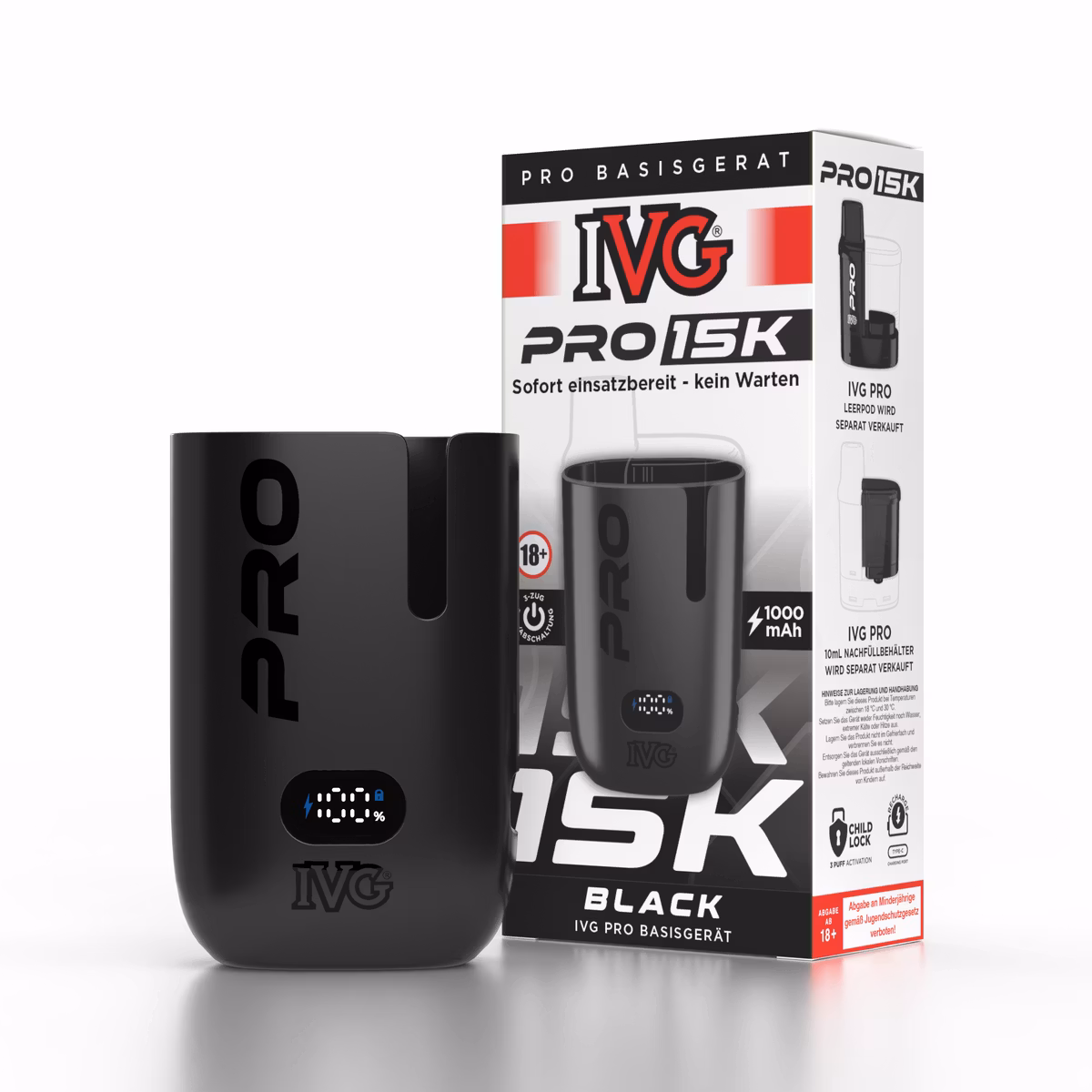 IVG - Pro 15K - Basisgerät - Black