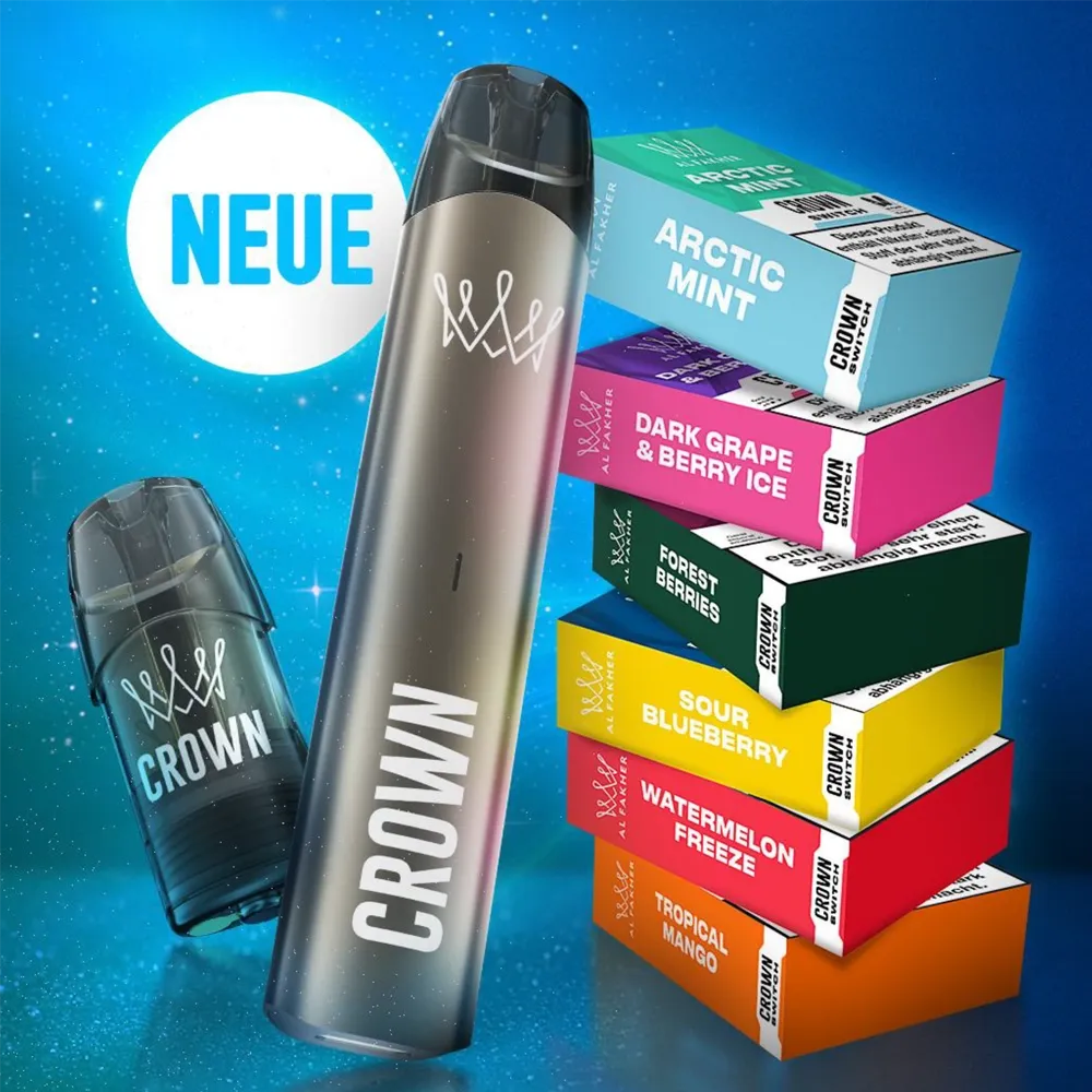 Al Fakher - Crown Switch - Prefilled Pods - 2er Pack
