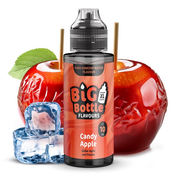 Big Bottle - Aroma - 10ml - Candy Apple | Inhalt : 10ml | Nikotinstärke : 0mg | Paketgröße : 1er Packung
