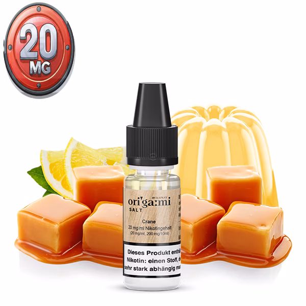 origami-by-kapkas-crane-nic-salz-liquid-20mg ✳️ ORIGAMI by Kapka's Crane Nikotinsalz Liquid 10ml 20mg ✴️