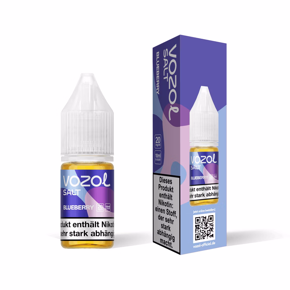 Vozol - Nikotinsalz-Liquid - Blueberry - 10ml - 20mg