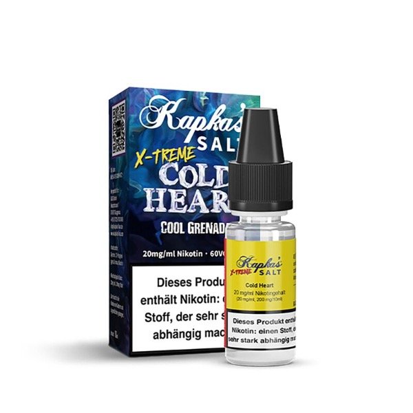 Kapkas - X-TREME - Cold Heart - Nikotinsalz Liquid - 10ml - 20mg
