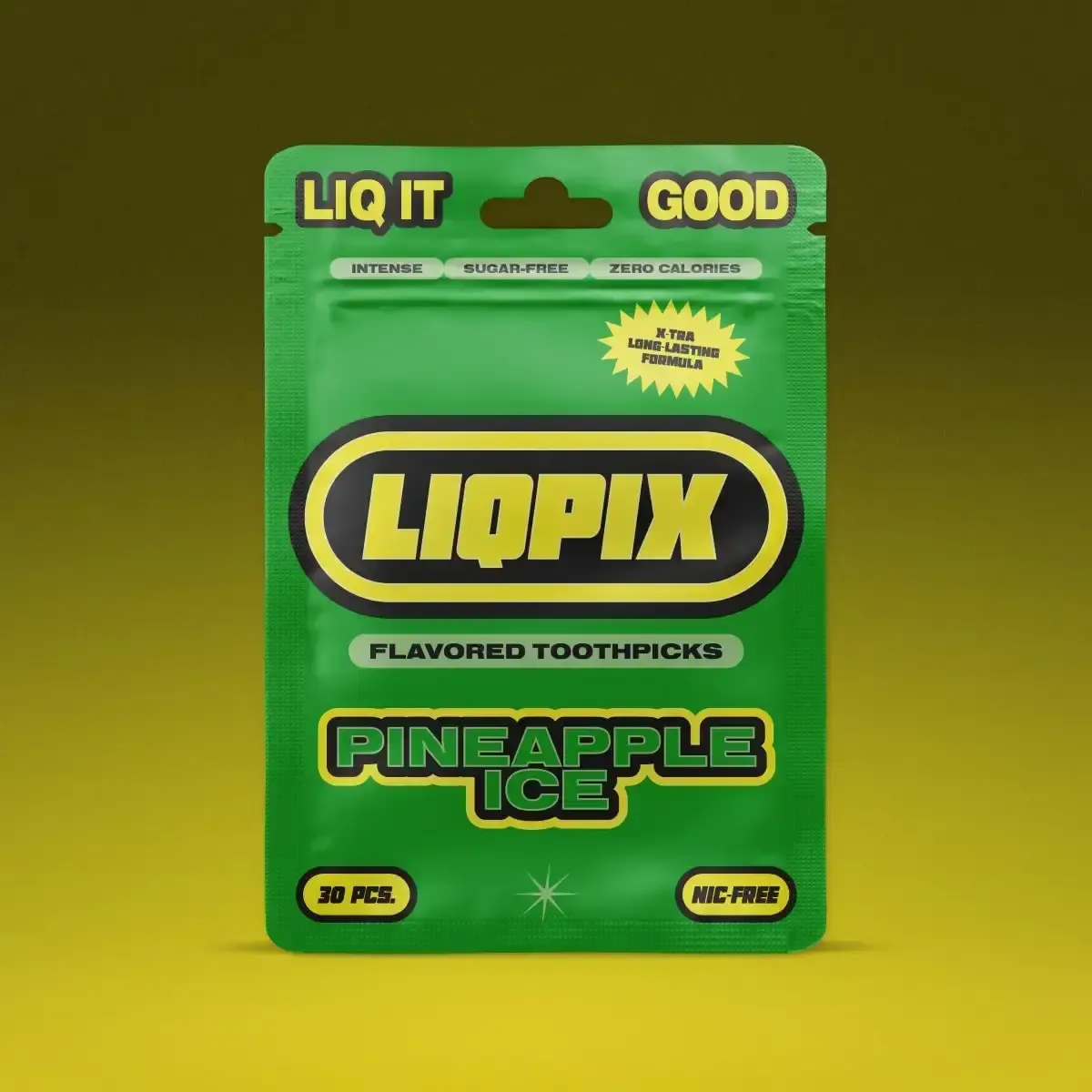 LiqPix Zahnstocher Pineapple Ice 30 Stück LiqPix Zahnstocher Pineapple Ice 30 Stück