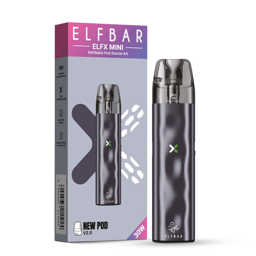 Elfbar - ELFX Mini - Pod Kit - Grey