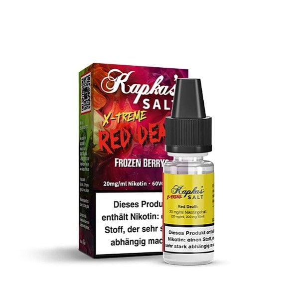 Kapkas - X-TREME - Red Death - Nikotinsalz Liquid - 10ml - 20mg