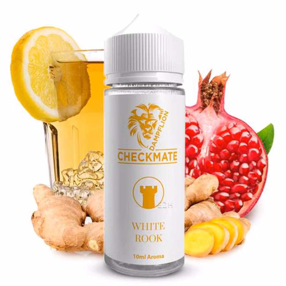 Aroma - Dampflion - Checkmate - White Rook - 10ml - mit Steuerbanderole