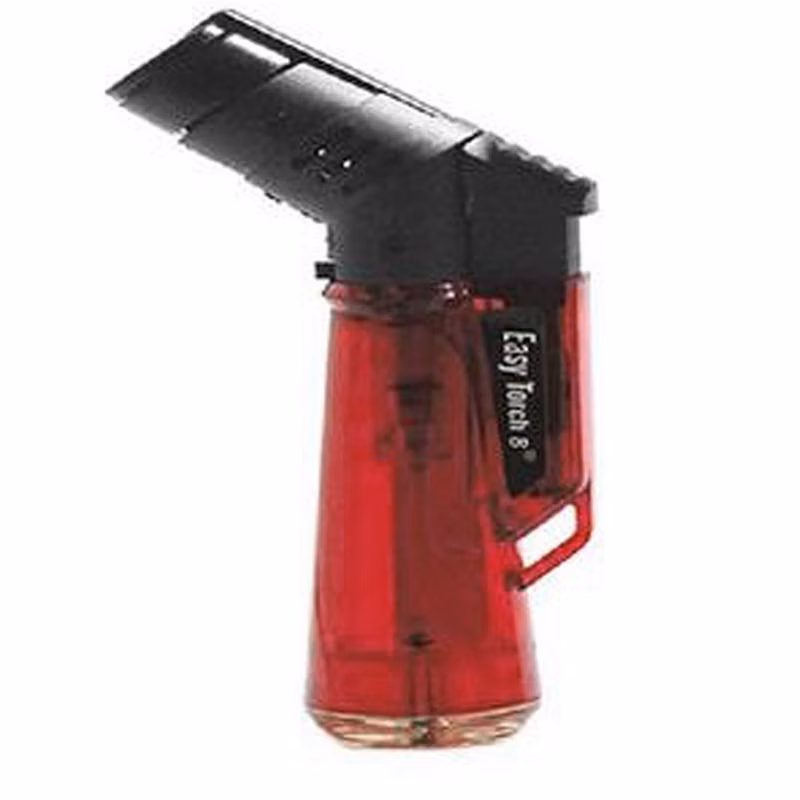 Easy Torch - Freestyle - Jet Flame - Transparent - Rot