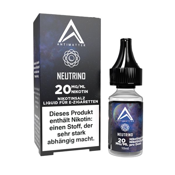 Antimatter - Neutrino - Nikotinsalz Liquid - 10ml - 20mg Antimatter - Neutrino - Nikotinsalz Liquid - 10ml - 20mg