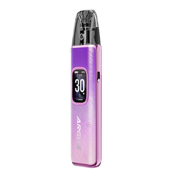 E-Zigarette, Vape, Pod-System, Purple, LED-Display