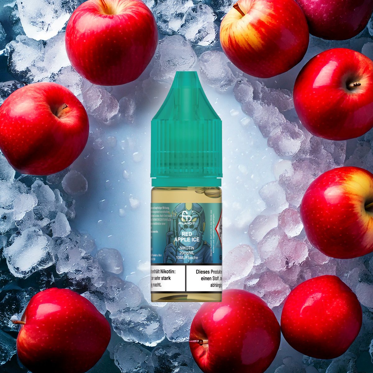 RandM - Tornado - Nikotinsalz-Liquid - 10ml - Red Apple Ice 10mg RandM - Tornado - Nikotinsalz-Liquid - 10ml - Red Apple Ice 10mg