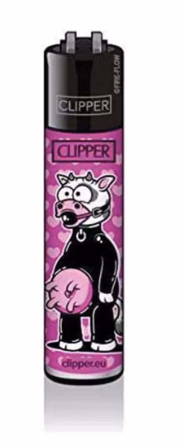 Clipper - Feuerzeug - Cute Bondage - 3v4 - wiederverwendbar