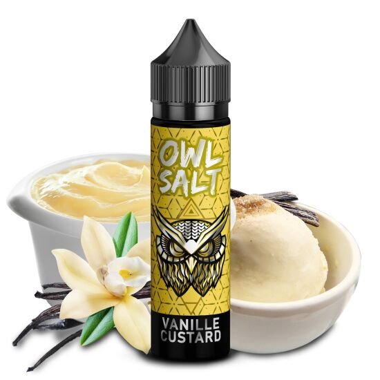 Owl Salt - Longfill Aroma - 10ml - Vanille Custard
