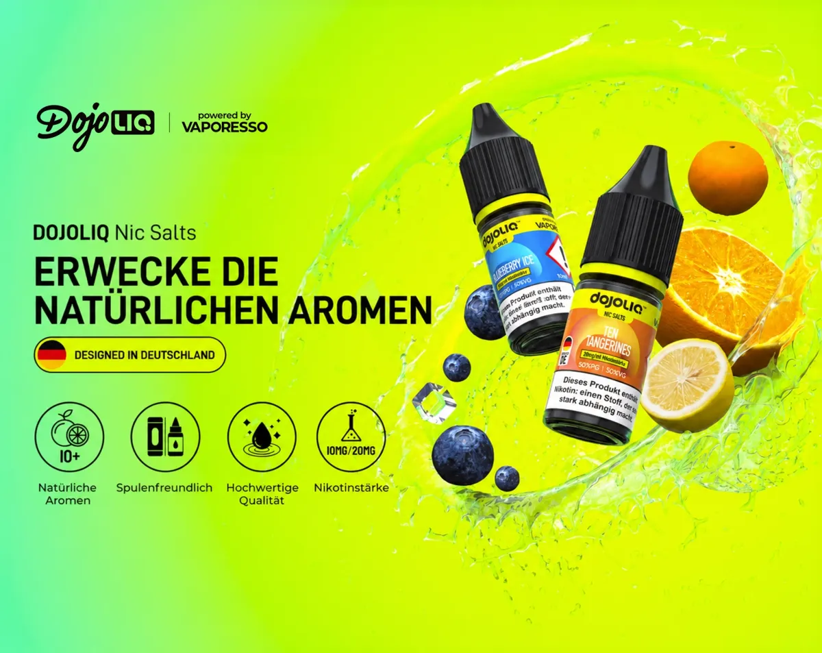 Dojoliq Vaporesso Dojoliq Banner