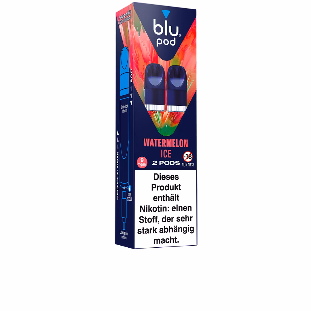 Blu Bar - Prefilled Pods - Watermelon Ice | Nikotinsalz-Stärke : 18mg