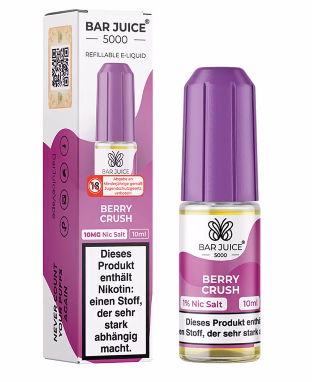 Bar Juice 5000 - Berry Crush - 10ml - 10mg